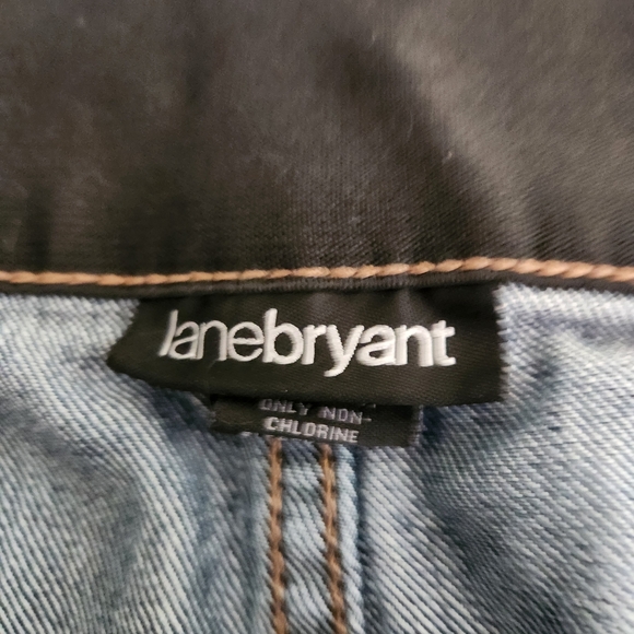Lane Bryant Jean Capris Cropped, Sz 22 - Picture 3 of 7